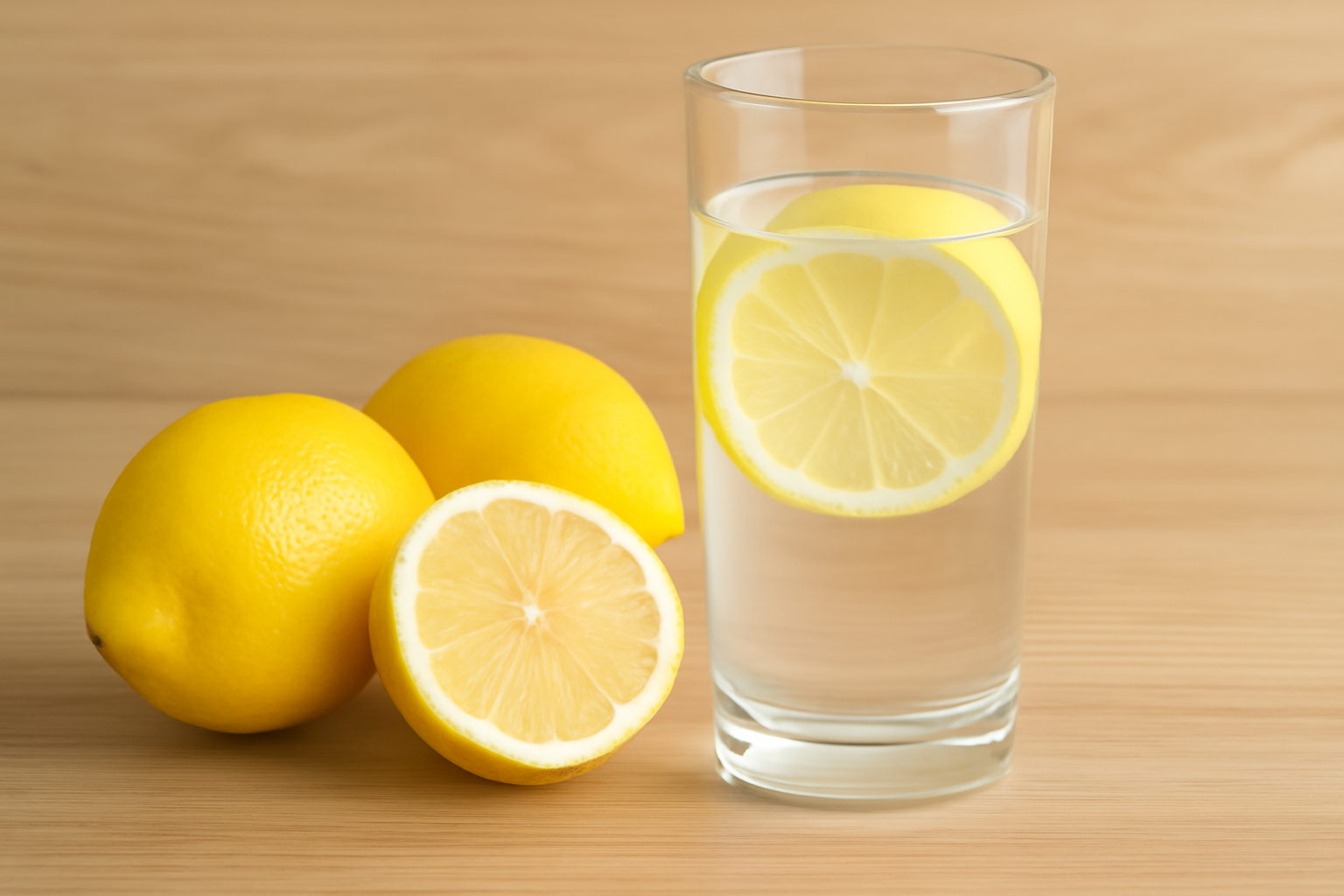 Lemons and Fresh Drink